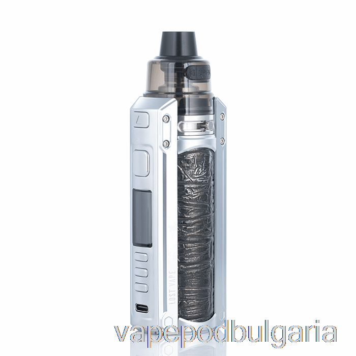 Vape Течности Lost Vape Ursa Quest 100w Pod Mod Kit неръждаема / релефна кожа